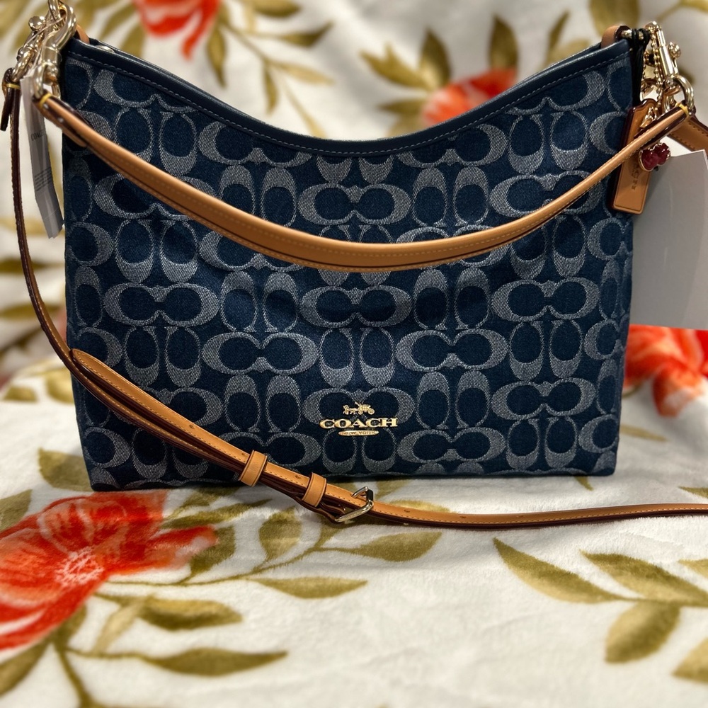 Coach denim laurel